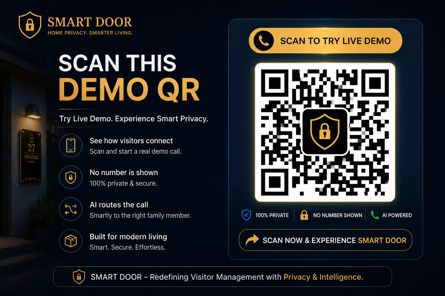 My Smart Door Demo QR